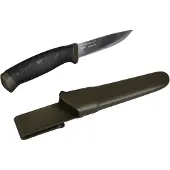 Morakniv Companion MG (C) - Carbon Steel - Olive Green 11863