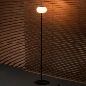 Milan Iluminación Design golvlampa Astros, Svart, Vardagsrum / matsal, Metall, Design, Golvlampa