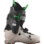 Salomon - Toppturspjäxor - Mtn Summit Pro Rainy Day/Belluga/Pastel Neon Green för Unisex - Storlek 45 2/3-46 1/3 - Grön