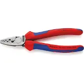 Knipex 97 72 180 Crimptång Ändhylsor 0.25 till 16 mm²