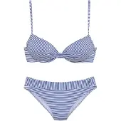 s.Oliver Bikini blå / vit