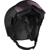 Salomon Driver Pro Sigma, Skidhjälm med Visir, Svart