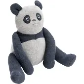 Smallstuff Barnvagnskudde - 40 cm - Panda - Denim - - One Size - Barnvagnskudde