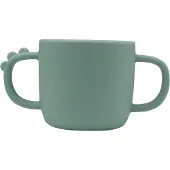 Done by Deer Mugg - Silikon - Croco - Blå - - One Size - Mugg