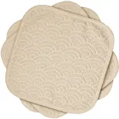 Cam Cam Tvättlappar - 3-pack - Mandel - - One Size - Tvättlapp