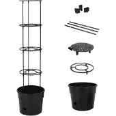 vidaXL Kruka för tomatplanta Ø29,5x115 cm polypropylen