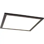 QAZQA Taklampa svart 40 cm inkl LED med fjärrkontroll - Liv