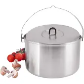 Tatonka Family Pot 6L, gryta, silver