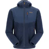 Rab - Vandringskläder - Outpost Hoody Deep Ink för Unisex - Storlek S - Blå