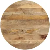 vidaXL Matbord 110x75 cm massivt mangoträ