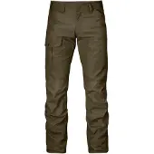 Fjällräven - Vandringskläder - Nils Trousers M Dark Olive för Unisex - Storlek XS/S - Grön