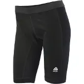 Aclima WarmWool Long Shorts W/Windstop Woman Jet Black