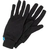 Odlo - Skidhandskar barn - Gloves Full Finger Active Warm Eco Kids Black för Unisex - Barnstorlek L - Svart