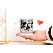 Smartphoto Hjärtmugg med foto