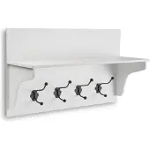 Jamon Klädhängare - VERSA - Modell Versa - MDF-trä - Metall - 35 x 20 x 60 cm