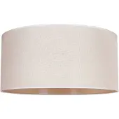 Duolla Lampskärm Roller, beige, Ø 50 cm, höjd 24 cm Roller , Textil / tyger / siden