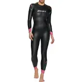 Zone3 Women's Agile Wetsuit Black/Pink
