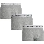 Calvin Klein 3 Pack Low Rise Trunks Cotton Stretch