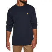 Carhartt WIP T-shirt 'Chase' marinblå / guldgul