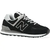New Balance Låg sneaker '574' svart / vit