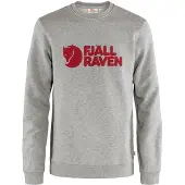 Fjällräven Men's Logo Sweater Grey-Melange