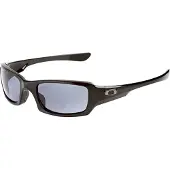 Oakley - Solglasögon - Fives Squared Polished Black Grey för Unisex - Svart
