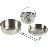 Tatonka Camp Set Large, kokset, silver
