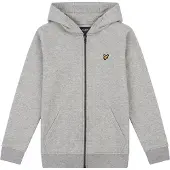 Lyle & Scott Junior Cardigan - Gråmelerad - - 10-11 år (140-146) - Cardigan
