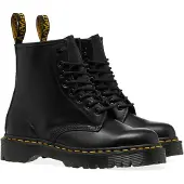 Dr. Martens Stövel med snörning '1460 Bex' mörkgul / svart