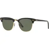 Ray-Ban Clubmaster Ebony/Arista Iconic Solglasögon G15XLT Storlek Uni