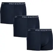 Ralph Lauren för män. 714835885004 Förpackning med 3 boxershorts 714835885004 navy (L), Svart, Hemkläder, Bomull, Marino