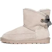 Gooce Snöboots 'Carly' grå / off-white