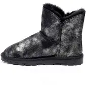Gooce Snöboots 'Petula' grå / svart / silver