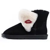 Gooce Snöboots 'Jalila' röd / svart / vit