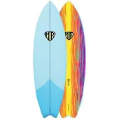 Ocean & Earth Mr Flame Epoxy Super Twin 5´9´´ Surfbräda