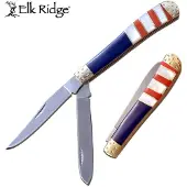 ELK RIDGE Trapper Red White Blue