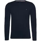 Tommy Hilfiger Logo T-shirt Med Lång ärm