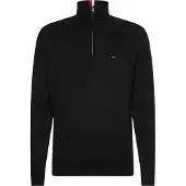 Tommy Hilfiger Pima Org Ctn Mock Halv Dragkedja Tröja