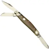 Rough Ryder Brown Burlap Stockman RR2334, pocket knife