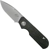 Liong Mah Designs Liong Mah Traveller Spearpoint Carbon fibre pocket knife