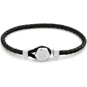 Calvin Klein Braided Leather Bracelet
