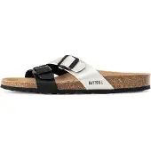 Bayton Pantolette 'Cleo' svart / silver
