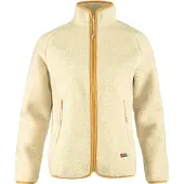 Fjällräven - Vandringskläder dam - Vardag Pile Fleece W Chalk White för Unisex - Storlek L - Vit