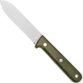 Brisa Kephart 115, Green Micarta, fixed knife