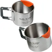 Kelly Kettle Cups 350 and 500 ml stainless 50040