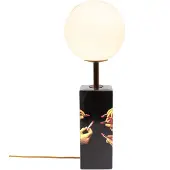 Seletti Bordslampa , Toiletpaper, dimbara, Svart, Vardagsrum, Keramik, Design