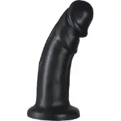 Vixen Large Realistiskt Böjd Dildo 20 cm - Svart - Svart
