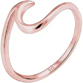 Elli Ring 'Wellen' roséguld