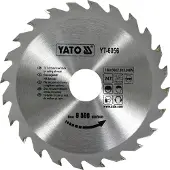 YATO Sågklinga för trä YT-6056; 160x2,8x30 mm; Z24