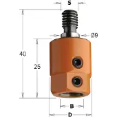 Cmt Adapter 358.000.02; M8/9
